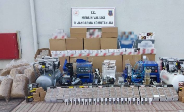 Mersin’de kaçakçılık operasyonu: 6 gözaltı