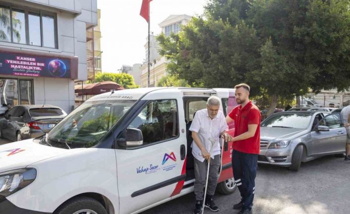 Mersin’de onkoloji hastalarına ücretsiz servis hizmeti