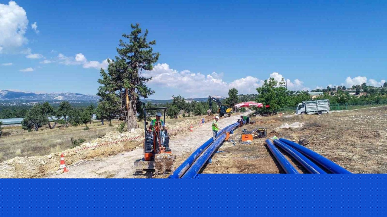 MESKİ, Erdemli’de içme suyu çalışmalarını sürdürüyor