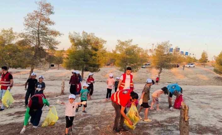 Miniklerden büyüklere çevre dersi