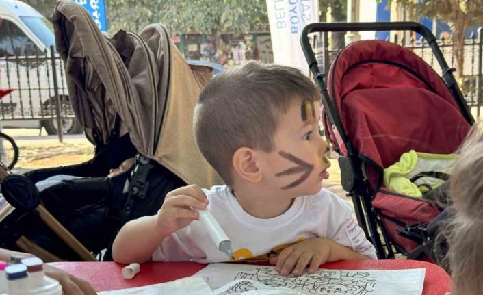 Miniklerin yüzü Gezgin Çocuk Atölyesi ile güldü