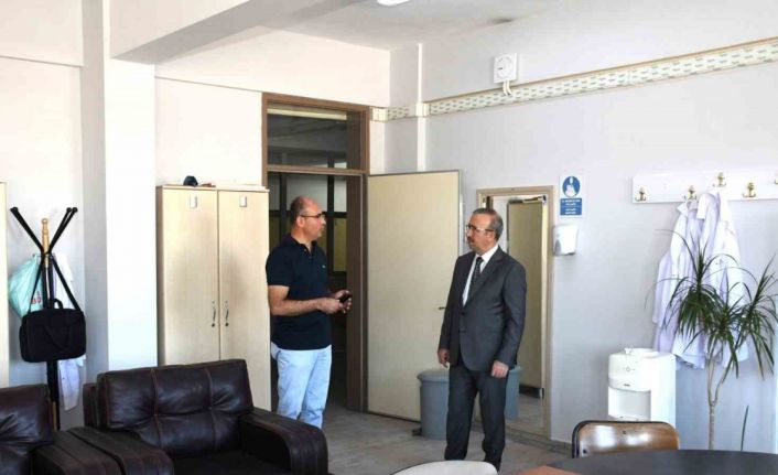 Müdür Aydın, yeni eğitim-öğretim yılına yönelik hazırlık çalışmalarını inceledi
