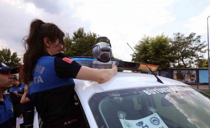 Muğla Büyükşehir zabıtasına kameralı denetim aracı
