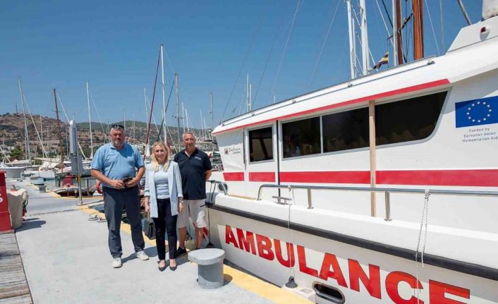 Muğla’nın kadın İl Sağlık Müdürü eksikleri yerinde tespit ediyor