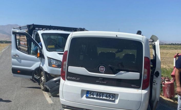Muş’ta trafik kazası: 1 yaralı