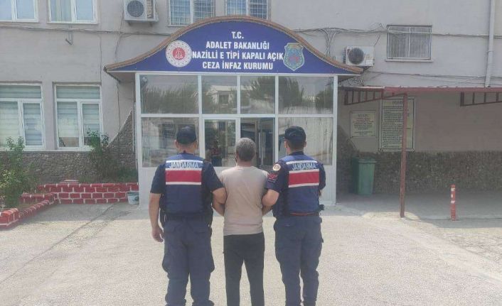 Nazilli’de 7 yıl hapis cezası ile aranan şahıs yakalandı