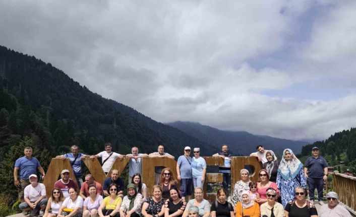 Nazilli’nin sıcağından kaçıp Karadeniz’de serinlediler
