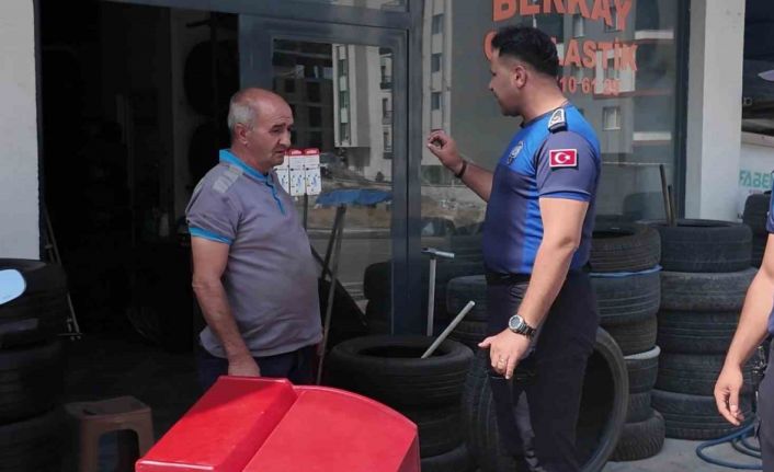 Niğde Belediyesi zabıta ekipleri kaldırım ve yol işgallerine karşı denetimlerini sıkılaştırdı