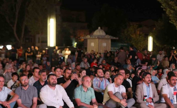 Niğde Belediyesi’nden Gazze için dayanışma etkinliği: ’Sessiz Çığlık’ belgeseli gösterildi
