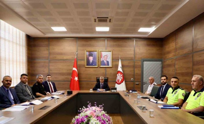 Niğde’de asayiş ve güvenlik değerlendirme toplantısı yapıldı