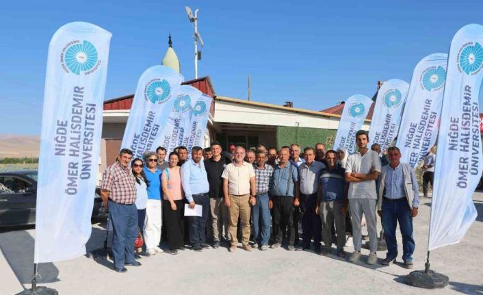 Niğde’de Çiftçi Buluşmalarının ilki Kaynarca Köyü’nde gerçekleştirildi