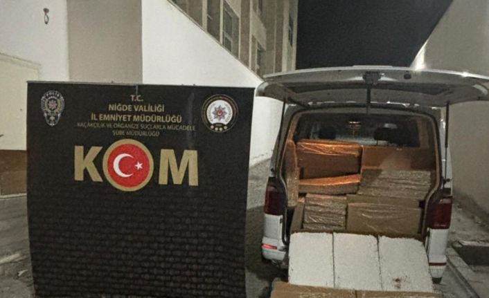 Niğde’de kaçakçılık operasyonu: 8 şüpheli yakalandı