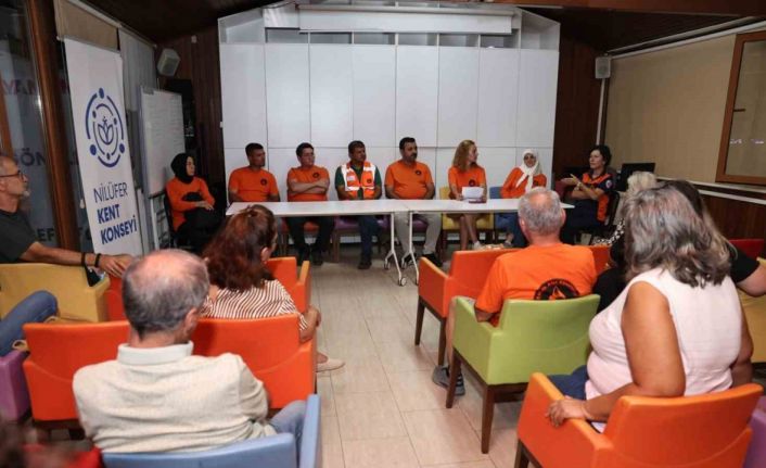 Nilüfer’de afetlere karşı alınabilecek tedbirler konuşuldu