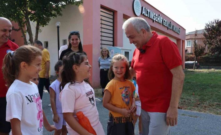 Nilüfer’de çocuklara spor sevgisi aşılanıyor