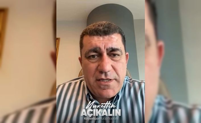 Nurettin Açıkalın: "Transfer tahtamızı resmen açtık"
