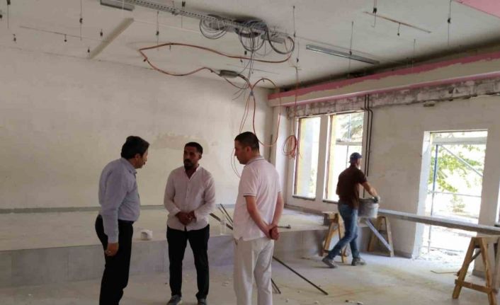 Öğrencileri daha konforlu karşılamak için Bala Hatun Yurdu yenileniyor