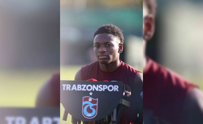 Olaigbe: "Trabzonspor’a gelmek çok doğru bir karar oldu"