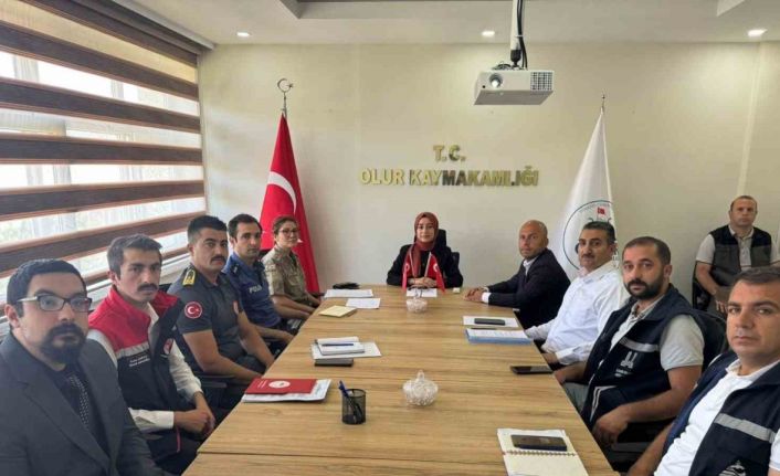 Olur’da orman yangınlarına karşı sıkı tedbirler