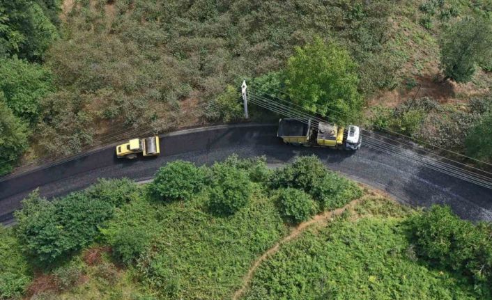 Ordu’da asfalt seferberliği devam ediyor