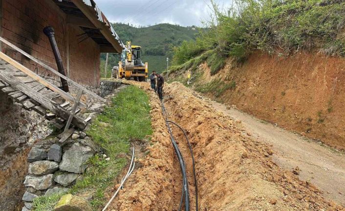 Ordu’da içme suyu altyapısı güçlendiriliyor