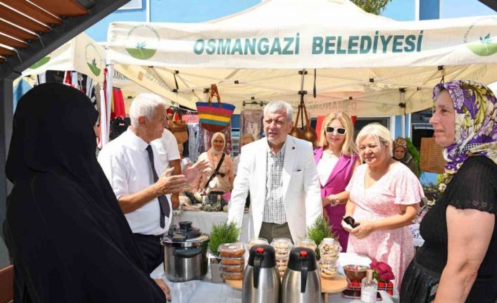 Osmangazi ’Kadın Girişimciler Sokağı’ üçüncü kez kapılarını açtı