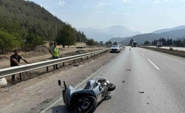 Osmaniye’de iki motosiklet çarpıştı: 2 yaralı