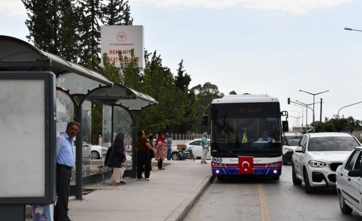 Osmaniye’de yeni halk otobüsleri hizmete alındı