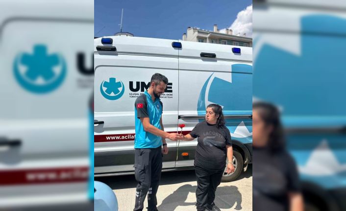 Otizmli çocuklar UMKE gönüllüleri ile buluştu