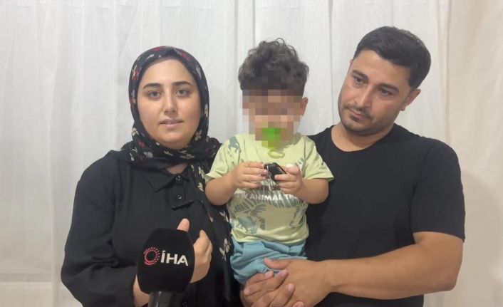 Otomobilin çarptığı çocuğun anne ve babası konuştu