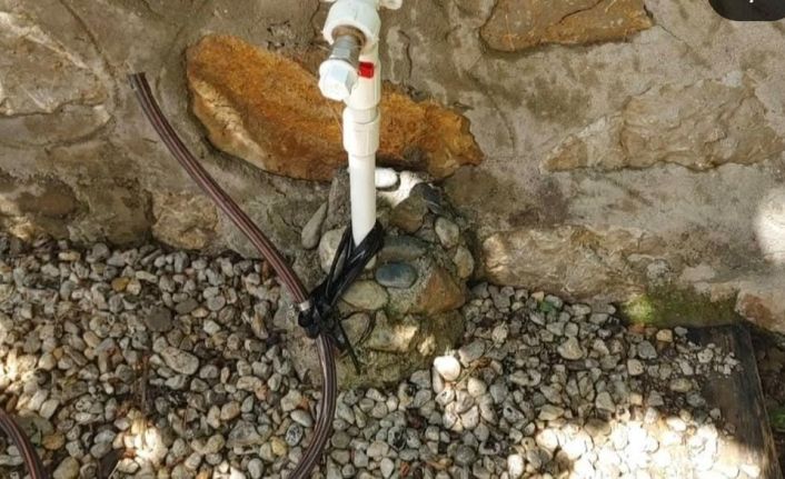 Ovacık’ta 15 kişi ve kuruma kaçak su kullanımından işlem