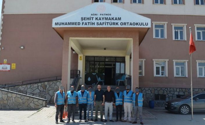 Patnos’ta okul düzenleme seferberliği