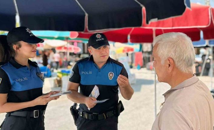 Pazarda dolandırıcılık ve sahte para uyarısı