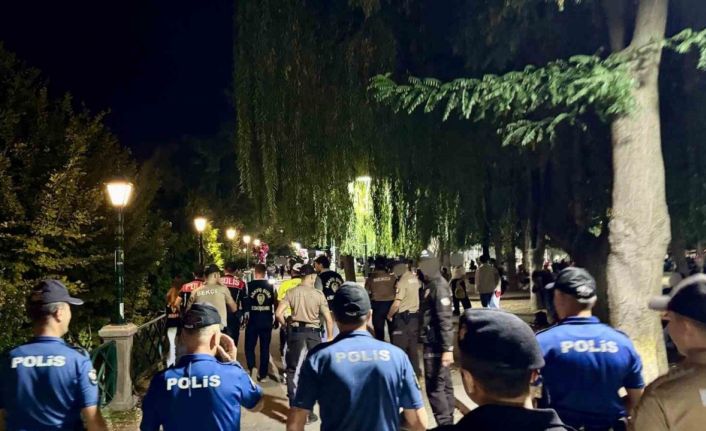 Polis ekiplerinden geniş kapsamlı uygulama