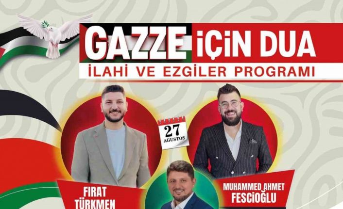 Pursaklar’da eller Gazze için duaya kalkıyor