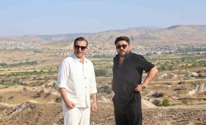 Rafet El Roman Kapadokya’da klip çekti