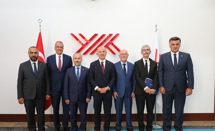 Rektör Prof. Dr. Savaş, YÖK Başkanı Özvar’ı ziyaret etti