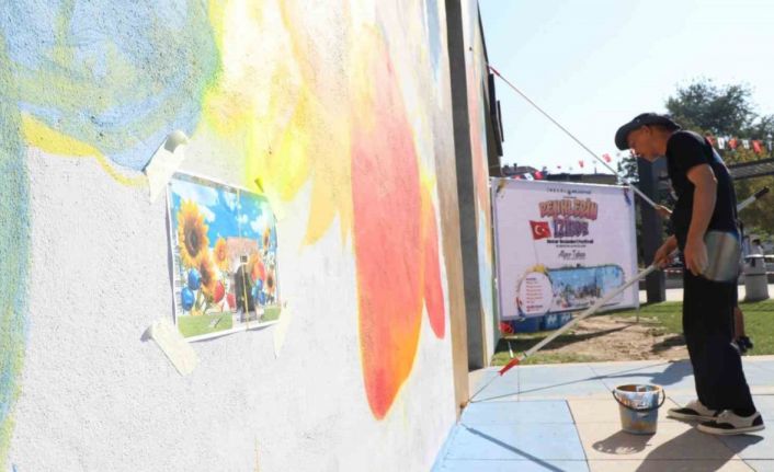 Renklerin izinde duvar resimleri festivali başladı