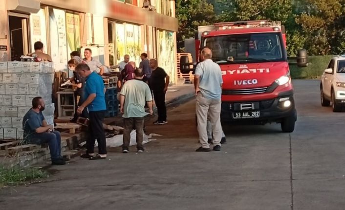 Rize’de yük asansörüne sıkışan şahıs hayatını kaybetti