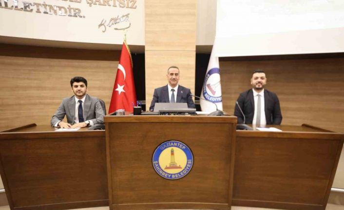 Şahinbey Belediyesi Ağustos ayı meclis toplantısı yapıldı