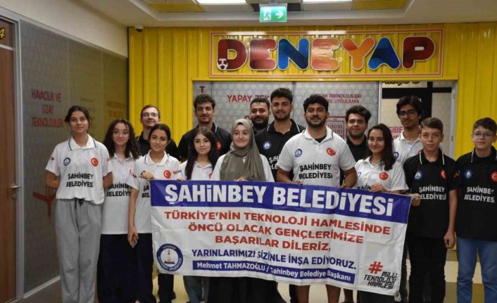 Şahinbey Belediyesi destekli takımlar TEKNOFEST finallerinde