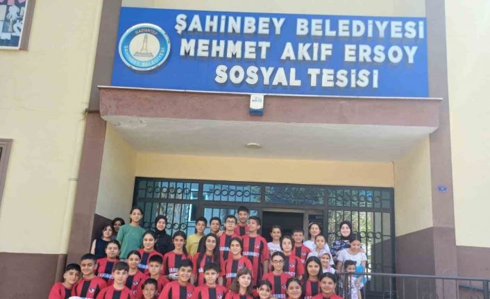 Şahinbeyli çocuklardan örnek davranış