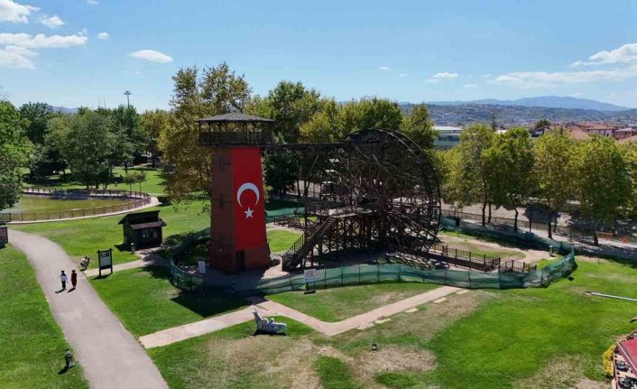 Sakarya’nın simgesi olan Tarihi Çark yenileniyor