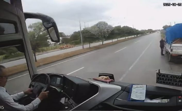 Samsun’da 2 kişinin öldüğü otobüs kazasının dehşet görüntüleri ortaya çıktı