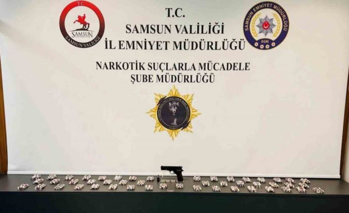 Samsun’da uyuşturucu operasyonu: 5 kişi yakalandı