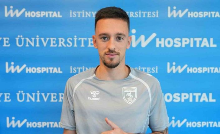 Samsunspor’un yeni transferi Sousa, sağlık kontrolünden geçti