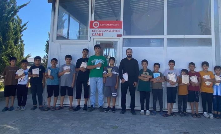 Sanayi çıraklarına atölyelerde Kur’an eğitimi