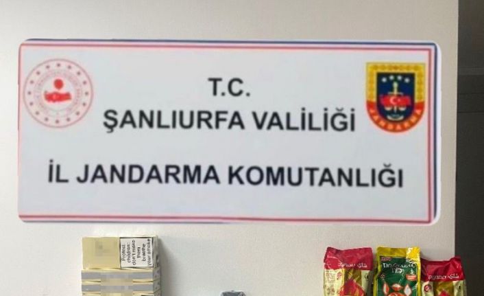 Şanlıurfa’da gümrük kaçağı malzeme ele geçirildi