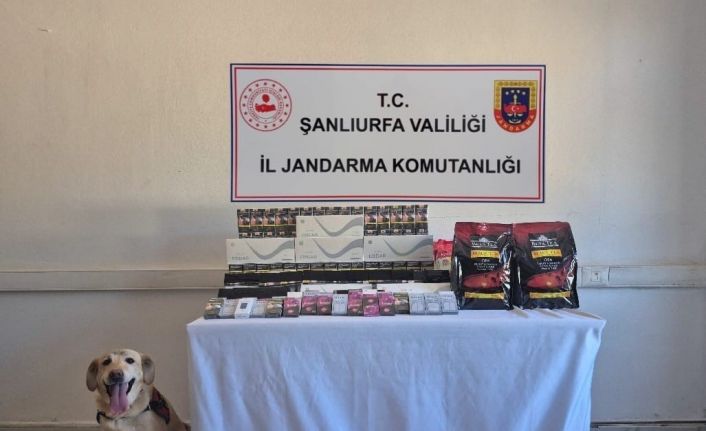 Şanlıurfa’da gümrük kaçağı malzemeler ele geçirildi