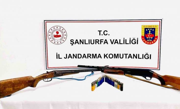 Şanlıurfa’da ruhsatsız silah operasyonu: 7 şüpheli gözaltında