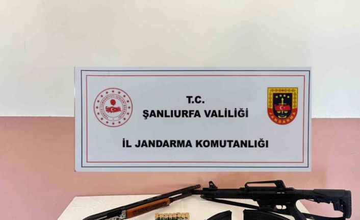 Şanlıurfa’da silah kaçakçılığı operasyonu: 1 gözaltı